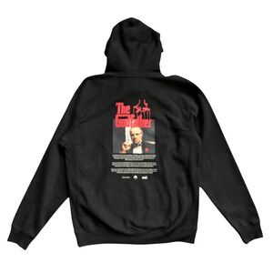 The Godfather Shoe Palace Hoodie Mens Large Black‎ Graphic Movie Pullover